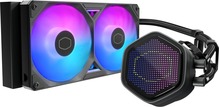 Veejahuti protsessorile Cooler Master MasterLiquid 240 Atmos II Pixel LED, MLX-D24M-A25SZ-P1, must, 240 mm