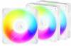Korpuse ventilaatorite komplekt Arctic P14 Pro Reverse A-RGB, valge, 3 tk, 140 mm