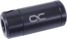 Voolu- ja temperatuuriandur Alphacool ES HighFlow tahhomeetri signaaliga, must