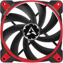 Korpuseventilaator Arctic BioniX F120, 120 mm, must-punane