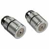 Adapter Bitspower Touchaqua Water Outlet G1/4 Inch, hõbe, 2 tk