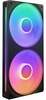 Korpuse ventilaator NZXT F240 RGB CORE, 120 mm, must