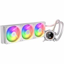 Veejahuti protsessorile Krux HydroGlance 360 ARGB LCD White, 120 mm