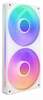 Korpuse ventilaator NZXT F240 RGB Core, 120 mm, valge