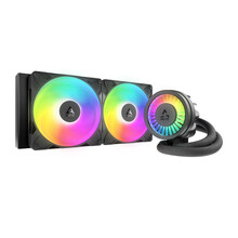 Veejahuti protsessorile Arctic WAK Liquid Freezer III Pro 280 A-RGB, must, 140 mm