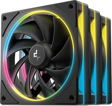Arvutikorpuse ventilaator Deepcool FL12 SE 3IN1, 12 cm, valge, 3 tk