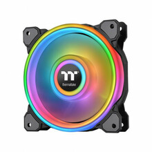 Ventilaator Thermaltake Riing Quad 12 RGB, 120 mm, must/valge