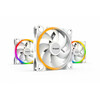 Korpuse jahuti Be Quiet Light Wings, 140 mm, valge, PWM Triple-Pack