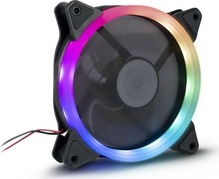Korpuse ventilaator Inter-Tech Argus RS-051 RGB, 120 x 120 x 25 mm, must