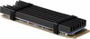 Jahutusradiaator M.2 SSD Axagon CLR-M2L6, 2280, 6 mm, must