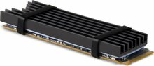 Jahutusradiaator M.2 SSD Axagon CLR-M2L6, 2280, 6 mm, must