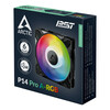 Ventilaator Arctic P14 Pro A-RGB, 140 mm, must