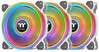 Korpuse ventilaator Thermaltake Riing Quad 12 RGB TT Premium Edition, 3 x 120 mm, valge