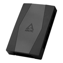 Ventilaatori kontroller Arctic Case Fan Hub, ACFAN00175A, must, 10 porti