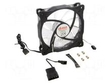 Ventilaator Akasa Vegas X7 LED RGB, 120 mm