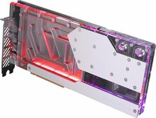 Veeplokk Phanteks Glacier G40 RTX 4090 Gigabyte, läbipaistev/hõbe