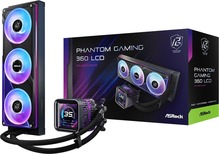 Veejahuti protsessorile Asrock Phantom Gaming 360 LCD, must, 120 mm