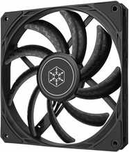 Korpuse ventilaator SilverStone SST-AS140B Air Slimmer 140, must, 140 x 15,5 mm