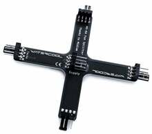 Adapter Watercool MO-RA X-Splitter, must, 105 mm