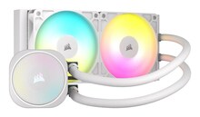 Veejahuti protsessorile Corsair NAUTILUS 240 RS ARGB, valge, 240 mm