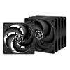 Ventilaator Arctic P12 Value Pack, 120 mm, must, 5 tk