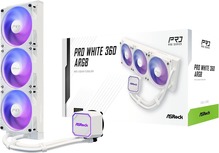 Protsessori jahuti Asrock Pro 360 ARGB, valge, 120 mm