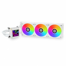 Vesijahuti Lian Li Galahad II LCD 360, valge, 120 mm