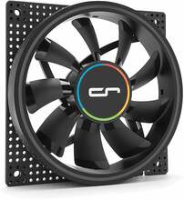 Korpuse ventilaator Cryorig Crona S, 120 x 225 mm, must