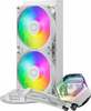 Vesijahuti Cooler Master MasterLiquid 240 Atmos, valge, 120 mm