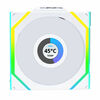 Ventilaator Lian Li UNI FAN SL Wireless LCD, 120 mm, valge