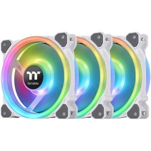 Korpuse ventilaator Thermaltake Riing Trio 12 RGB, 120 mm, valge, 3 tk
