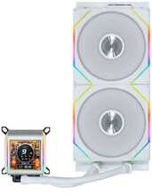 Vesijahuti protsessorile Lian Li Galahad II LCD 280 TL Wireless, valge
