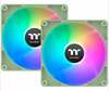Jahuti Thermaltake CT140 ARGB Sync, 140 mm, Matcha Green, 2 tk