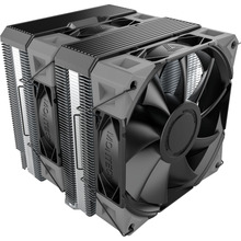 Protsessori jahuti Montech NX600, Dual Tower, 2x 120 mm, must