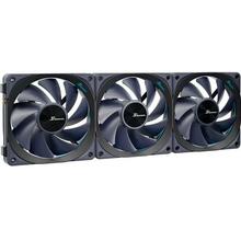 Ventilaatorite komplekt Seasonic MagFlow 1225 PWM, 3 tk, 120 mm, must