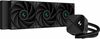 Vesijahuti protsessorile Deepcool LS720S ZERO DARK, 120 mm