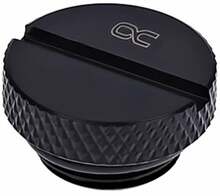 Kork Alphacool HF G1/4 Plug 17198, Deep Black