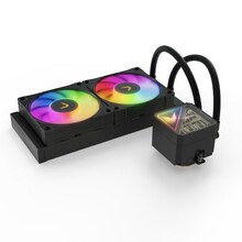 Veejahuti protsessorile Valkyrie V240 Lite, must, 120 mm
