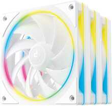 Ventilaator Deepcool FL12 SE 3IN1, valge, 120 mm
