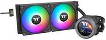 Veejahuti protsessorile Thermaltake TH240 V2 Ultra EX ARGB, must, 120 mm