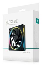 Arvutikorpuse ventilaator Deepcool FL12 SE, 120 mm, must