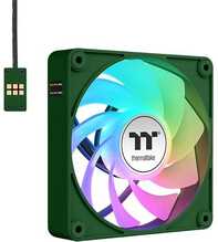 Ventilaator arvutile Thermaltake CT120 EX Reverse ARGB, 120 mm, roheline, 3 tk
