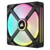 Korpuse ventilaator Corsair iCUE Link QX140 RGB, CO-9051003-WW, 140 mm, must