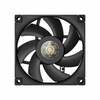 Õhjahuti DeepCool FT9 Slim, 92 mm, must