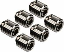 Ühendus EK Water Blocks EK-Quantum Torque STC 10/13, hõbe, 6 tk