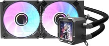 Veejahuti protsessorile Darkflash DV240S, must