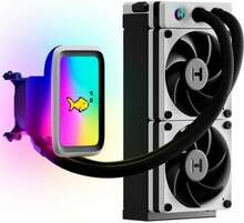 Vesijahuti protsessorile Hyte Q60 THICC 240mm AIO, must/valge, 288 x 84 mm