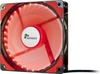 Ventilaator Inter-Tech Argus L-12025, 120x120x25 mm, must/punane