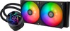 Veejahuti protsessorile Silverstone NovaPeak 240 ARGB, must, 240 mm