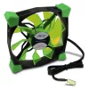 Ventilaator Inter-Tech Nitrox N-120-GR, 120 mm, roheline